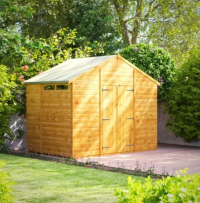 Wooden utility shed 3 x 2 m
