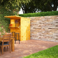 Wooden display unit 1.5 x 1 m