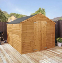 Wooden utility shed 2.5 x 3 m